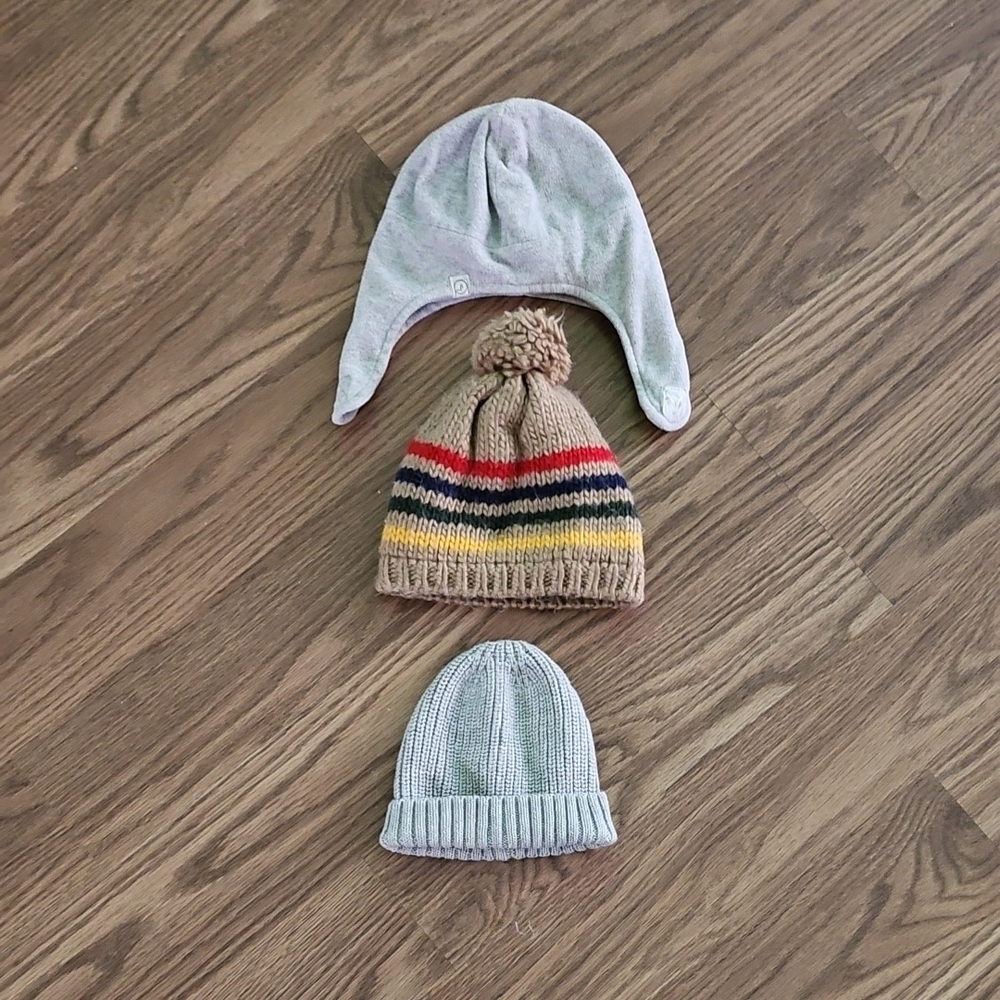 Baby Knitted Hats 0-9 Months